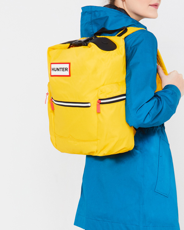  Hunter original top clip backpack - nylon : yellow