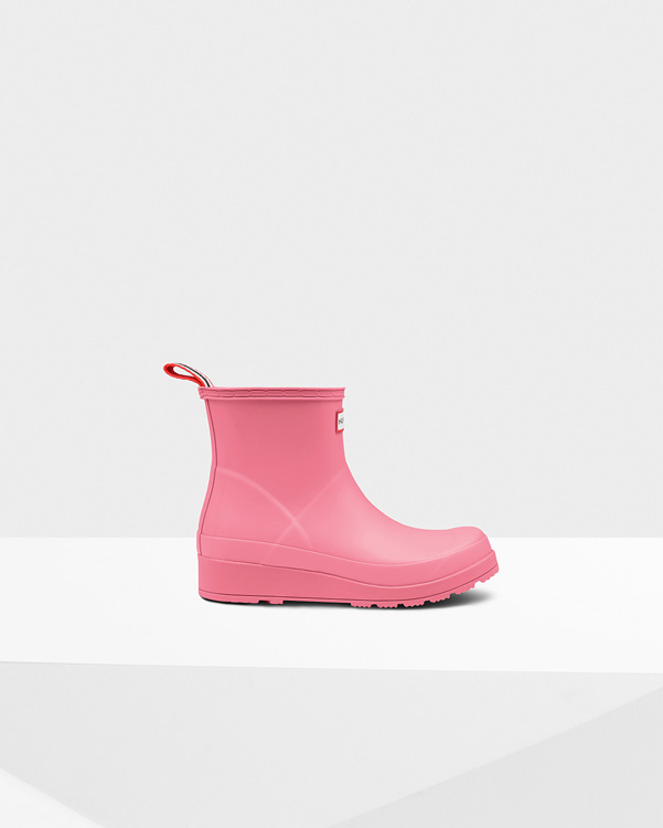  Hunter original play short wellington boots : pink