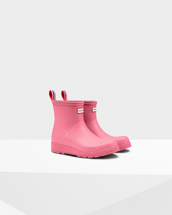  Hunter original play short wellington boots : pink