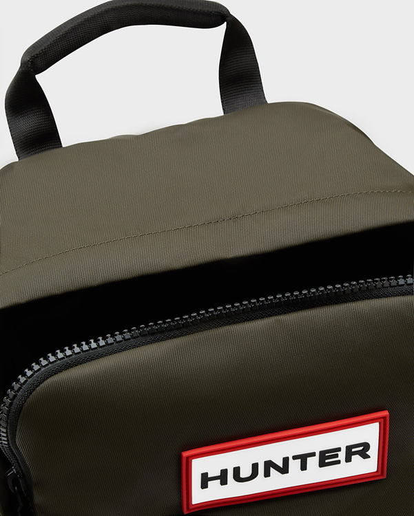  Hunter original nylon backpack : dark olive