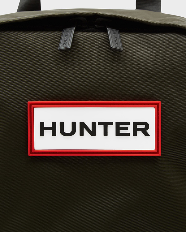  Hunter original nylon backpack : dark olive