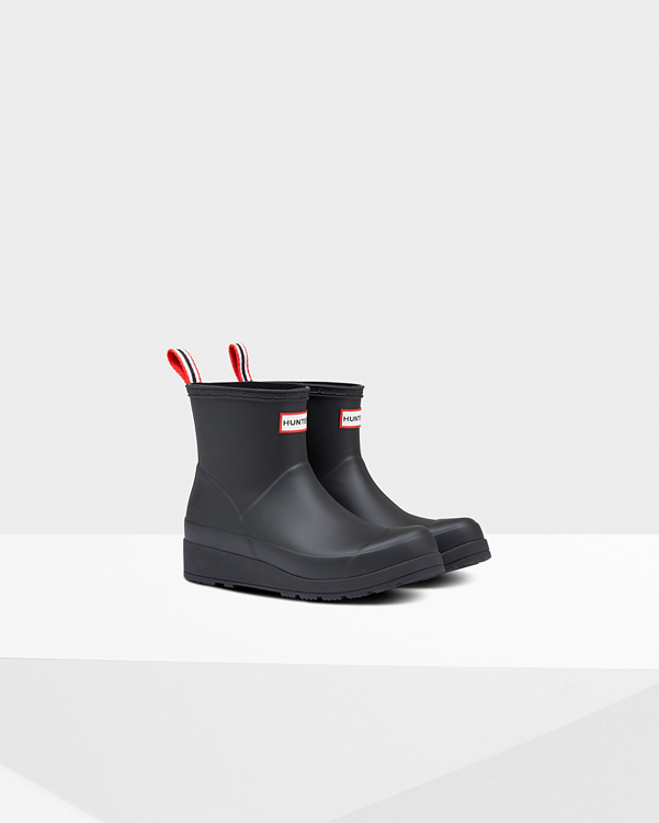  Hunter original play short wellington boots : black