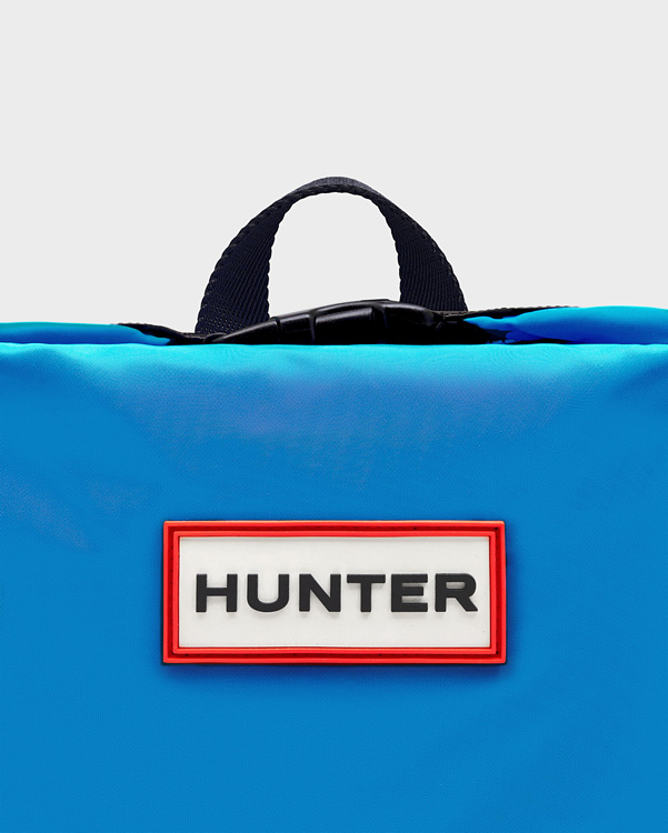  Hunter original top clip backpack - nylon : ocean blue