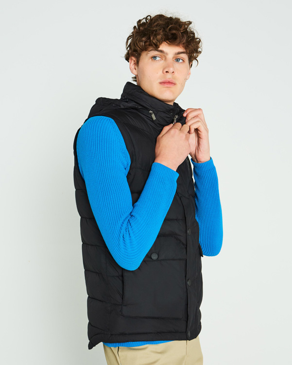  Hunter men's original puffer gilet : black