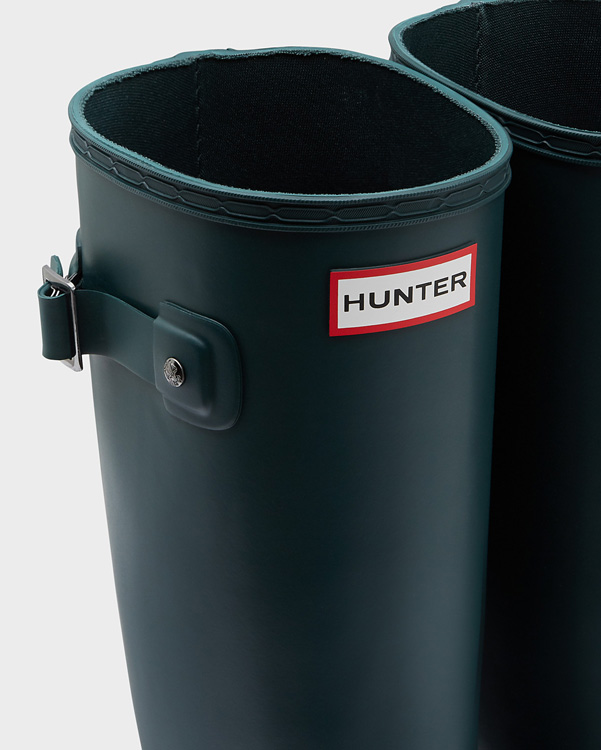  Hunter women's original refined wellington boots : ivy