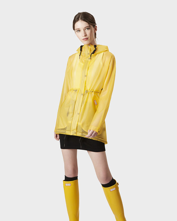  Hunter women's original vinyl smock : yellow