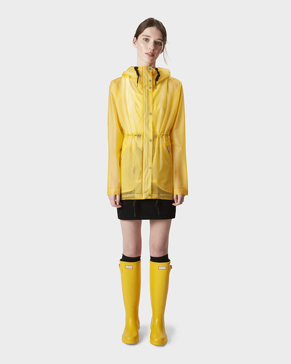  Hunter women's original vinyl smock : yellow