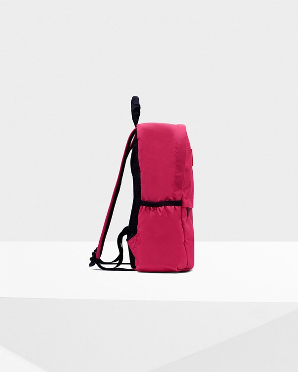  Hunter original nylon backpack : bright pink