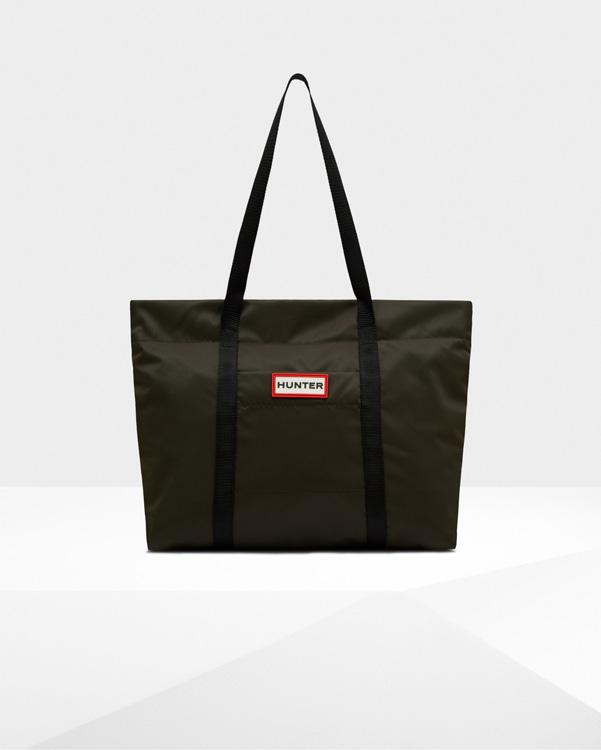  Hunter original nylon tote : dark olive