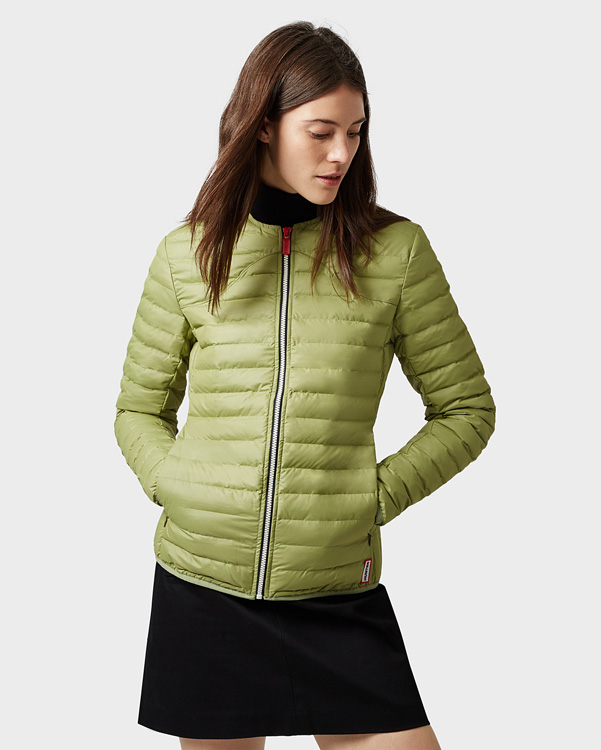  Hunter women's original midlayer jacket : pale green