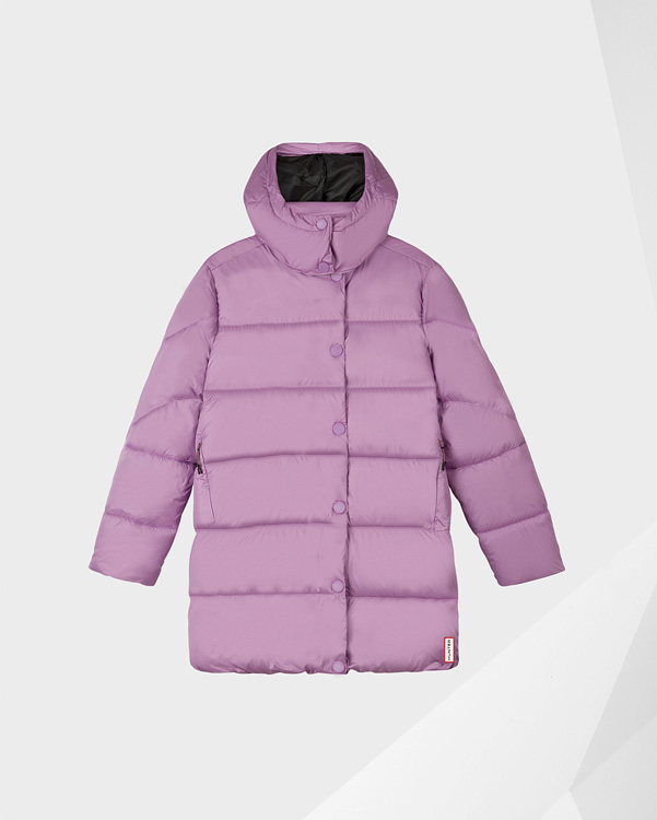  Hunter women's original puffer coat : thistle