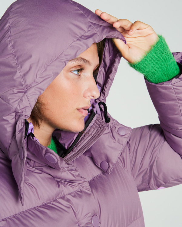  Hunter women's original puffer coat : thistle