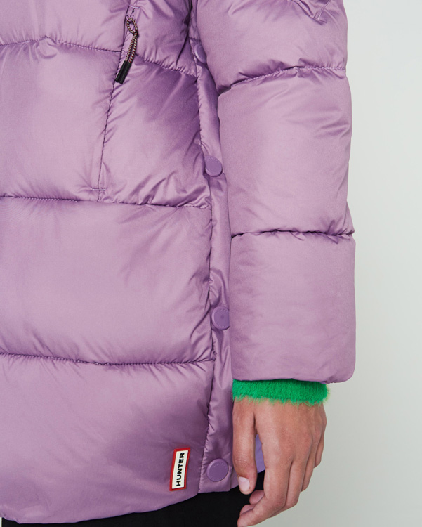  Hunter women's original puffer coat : thistle