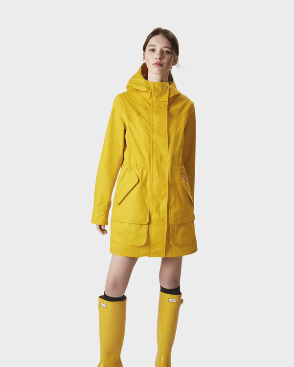  Hunter women's original cotton hunting coat : yellow