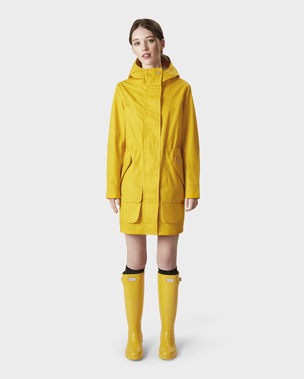  Hunter women's original cotton hunting coat : yellow