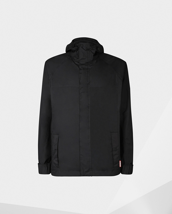  Hunter men's original packable jacket : black