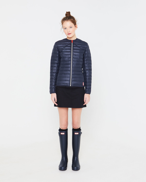  Hunter women's original midlayer jacket : navy