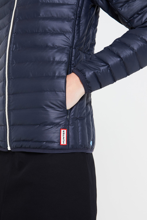  Hunter women's original midlayer jacket : navy