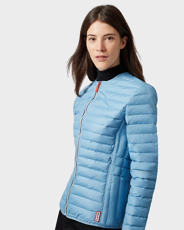  Hunter women's original midlayer jacket : pale blue