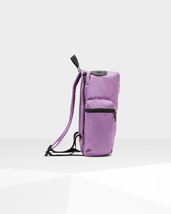  Hunter original top clip backpack - nylon : thistle