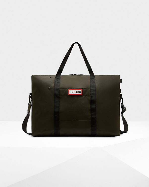  Hunter original nylon weekender : dark olive