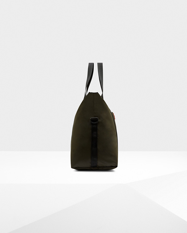  Hunter original nylon weekender : dark olive