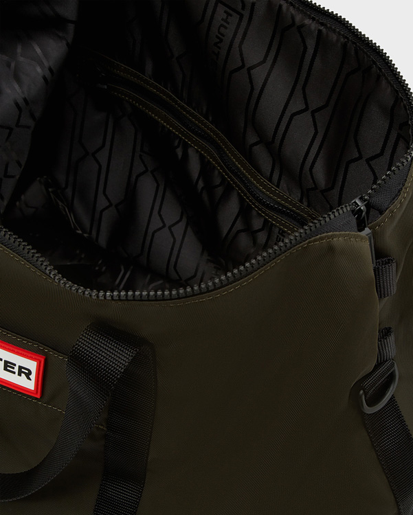  Hunter original nylon weekender : dark olive