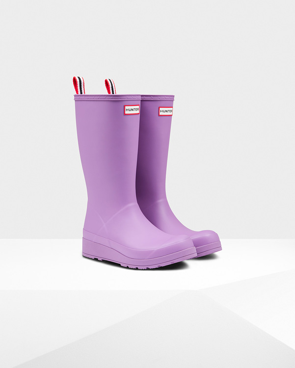  Hunter original play tall wellington boots : thistle