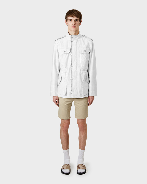  Hunter men's original utility jacket : white