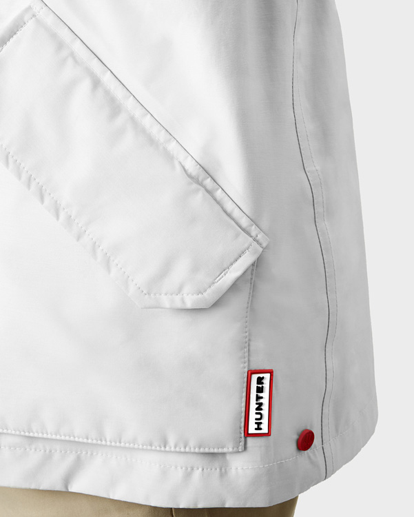  Hunter men's original utility jacket : white