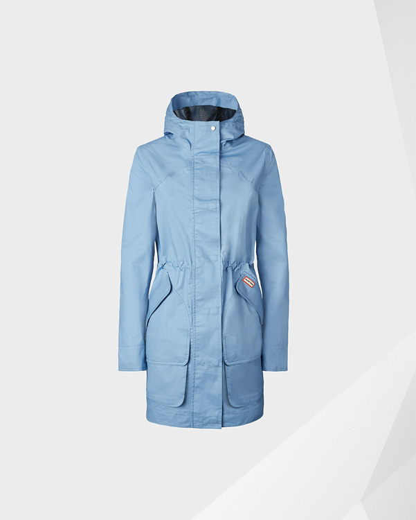  Hunter women's original cotton hunting coat : pale blue