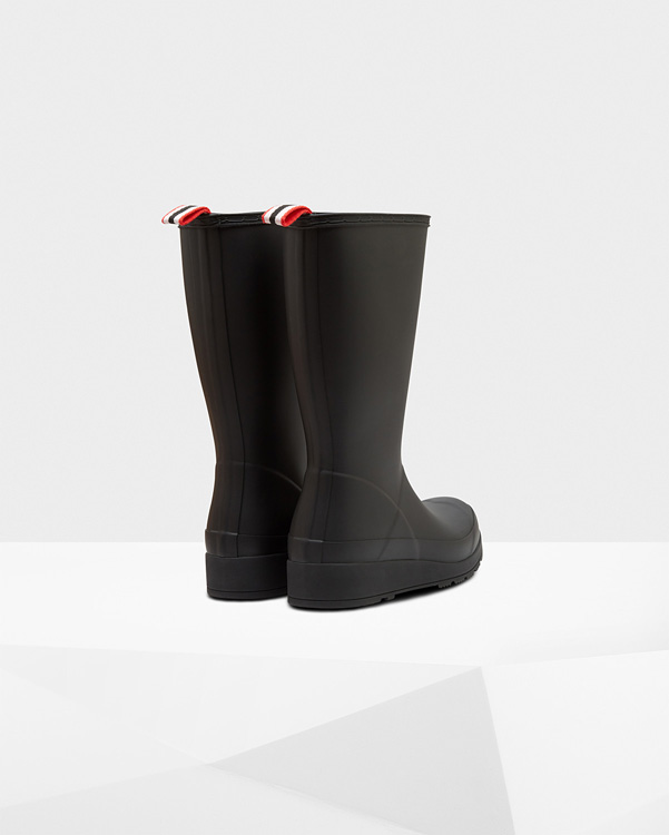  Hunter original play tall wellington boots : black