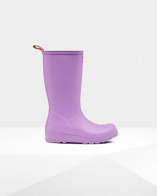  Hunter original play tall wellington boots : thistle