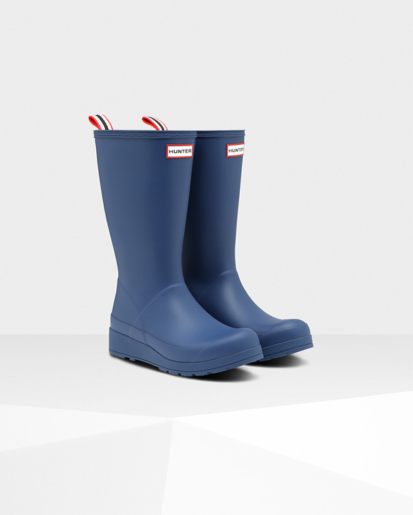  Hunter original play tall wellington boots : peak blue