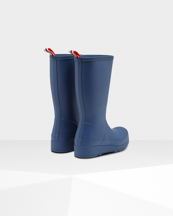  Hunter original play tall wellington boots : peak blue