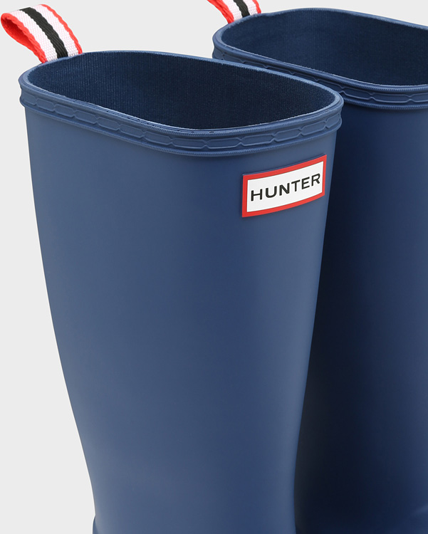  Hunter original play tall wellington boots : peak blue