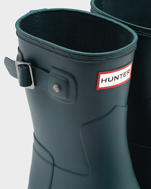  Hunter women's original refined short wellington boots : ivy