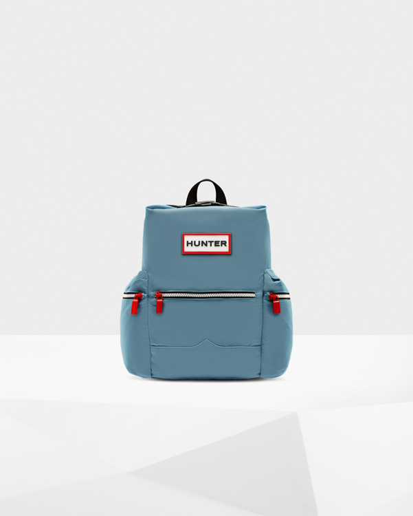  Hunter original mini top clip backpack - nylon : pale blue