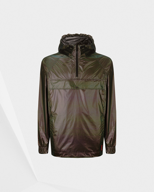  Hunter men's original packable cagoule : aurora borealis