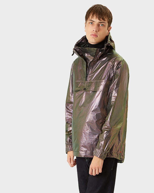  Hunter men's original packable cagoule : aurora borealis