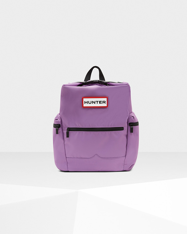  Hunter original top clip backpack - nylon : thistle