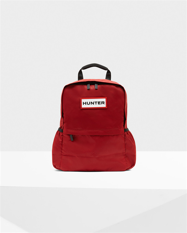  Hunter original nylon backpack : military red