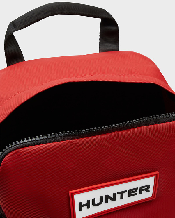  Hunter original nylon backpack : military red