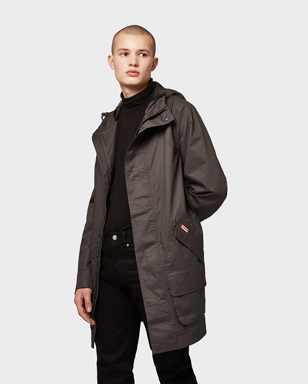  Hunter men's original cotton hunting coat : dark slate