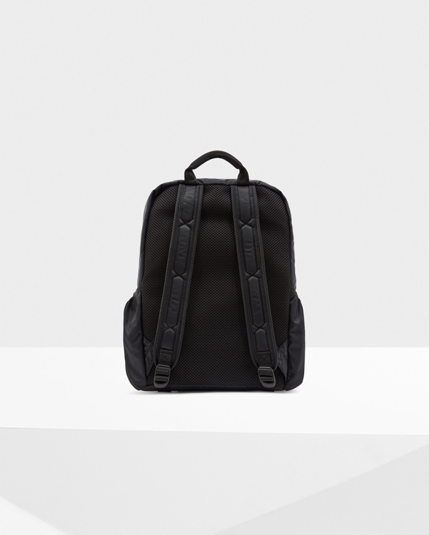  Hunter original nylon large backpack : black