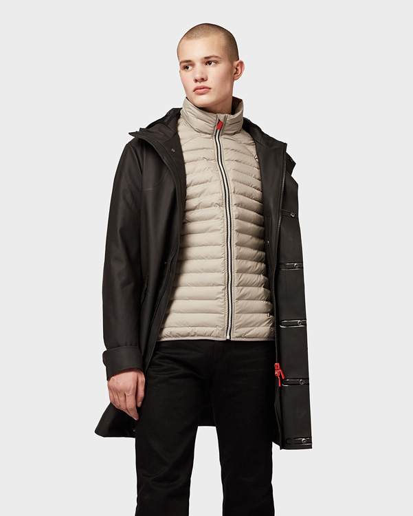  Hunter men's original midlayer jacket : stone