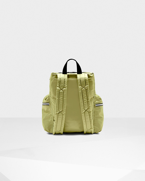  Hunter original mini top clip backpack - nylon : pale green