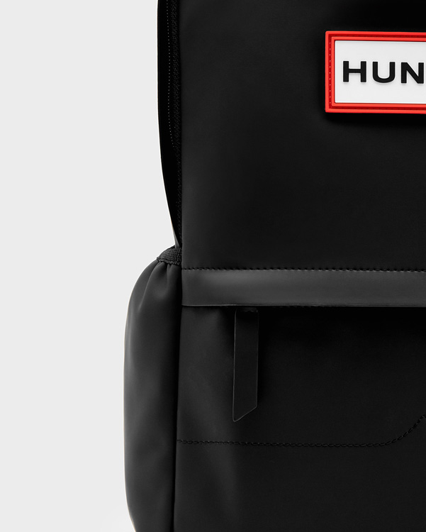  Hunter original rubberised backpack : black