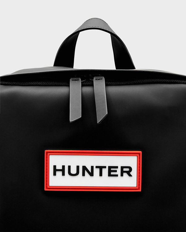  Hunter original rubberised backpack : black