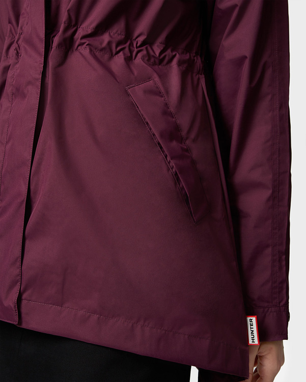  Hunter women's original packable smock : martian red